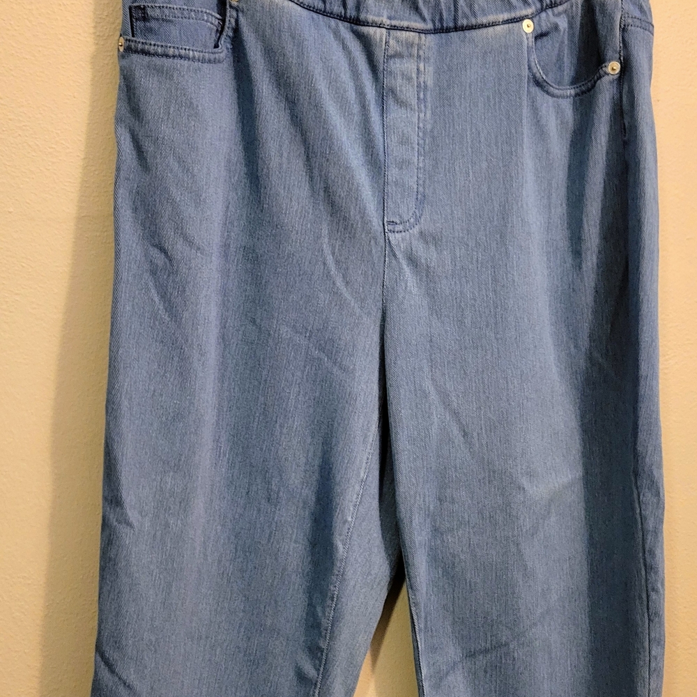 2 Pair - Womens Lands End Starfish Capri Pants XLP